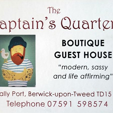 The Captains Quarters Berwick Upon Tweed Exterior foto