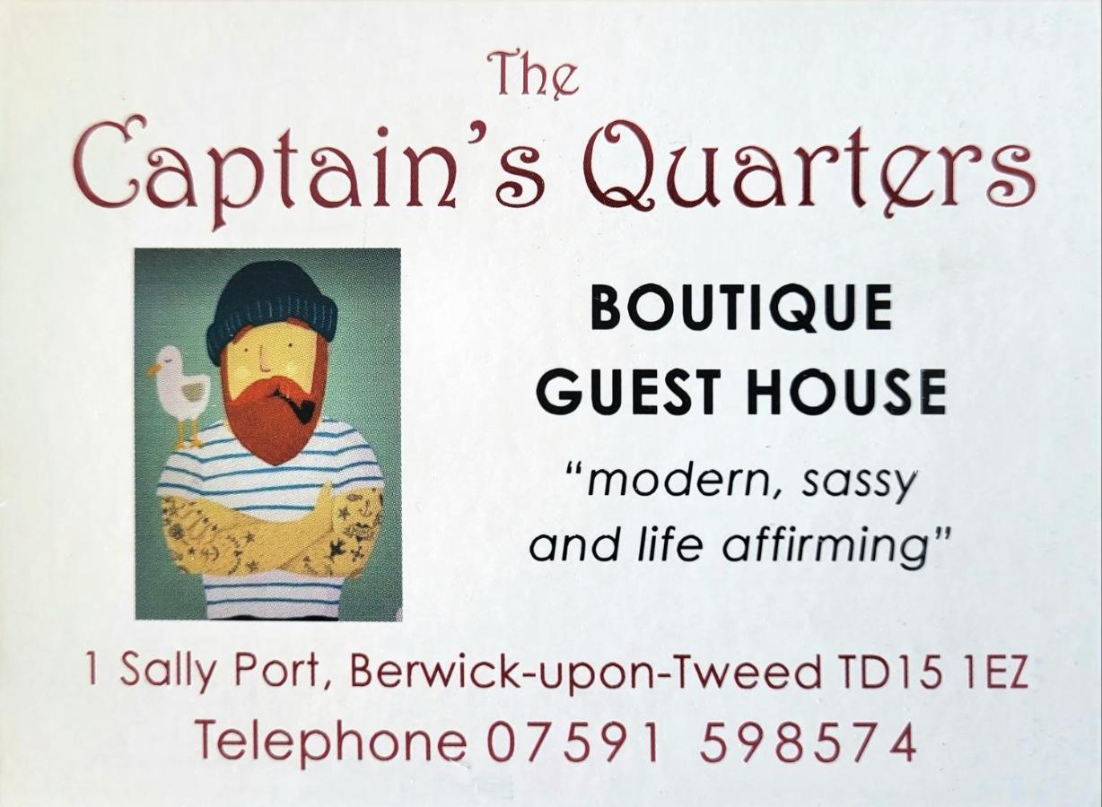 The Captains Quarters Berwick Upon Tweed Exterior foto